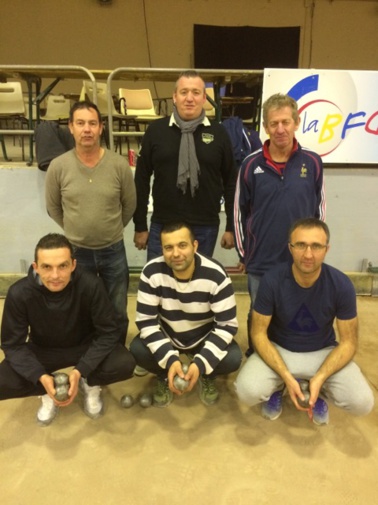 ESCAMILLA-BOREL-ANFOSSI (debouts) vainqueurs ESCAMILLA-BOREL-ANFOSSI (debouts) vainqueurs