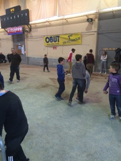 Pendant la compétition... Pendant la compétition...