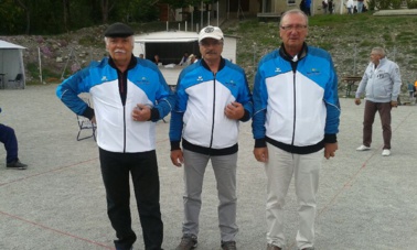 Francis, Antoine et Charles, demi-fialistes Francis, Antoine et Charles, demi-fialistes