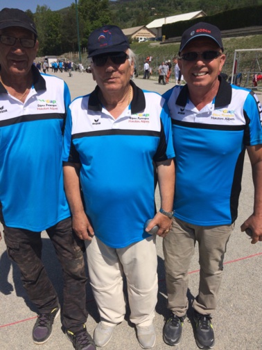 PETANQUE TRIPLETTE VETERAN : Le GAP ALPES PETANQUE CHAMPION