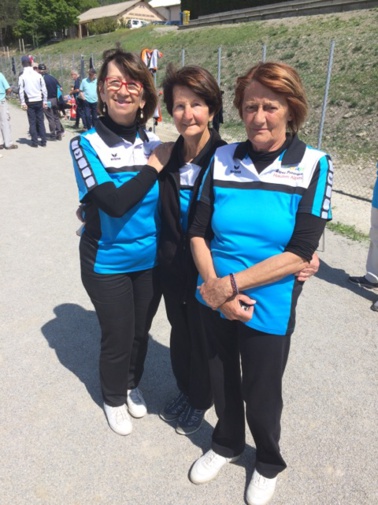 Marie-france, Eliane et Malou nos championnes... Marie-france, Eliane et Malou nos championnes...