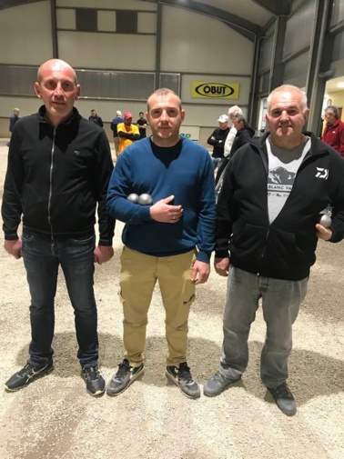 Finalistes concours B : BOYER Laurent - DROUMENQ Yohan - DROUMENQ Philippe