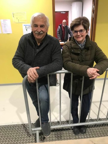 Nino RUBINO et son épouse