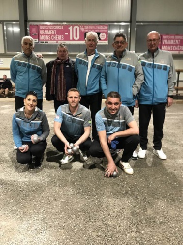 L'équipe du GAP ALPES PETANQUE HAUTES-ALPES