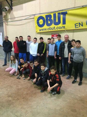 CHAMPIONNAT DEPARTEMENTAL PETANQUE TRIPLETTE JUNIOR- CADET- MINIME et BENJAMIN le DIMANCHE 05 MAI à ANCELLE ..