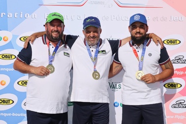 COUPE DE FRANCE, 1er TOUR REGIONAL : Ce sera LA CRAU et ses champions Henri LACROIX, Laurent MATRAGLIA, David DOERR ...