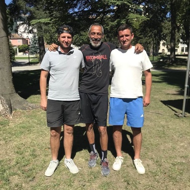 CHAIX stephane- BOSSONE Geoffrey et ZAPATTA Mickael vainqueurs du Souvenir Dany GALLAND..