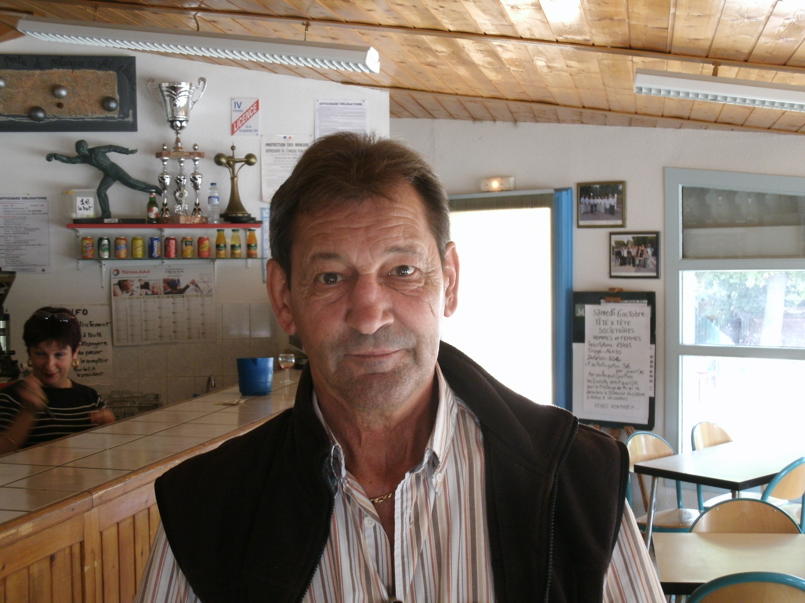 Jean-claude lors d'un concours au GAPHA Jean-claude lors d'un concours au GAPHA