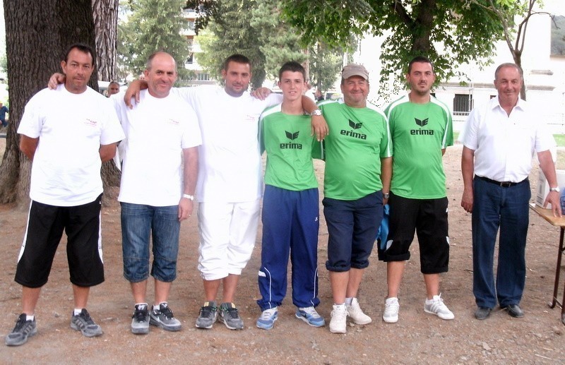 Vainqueurs et finalistes avec M. Dany GALLAND