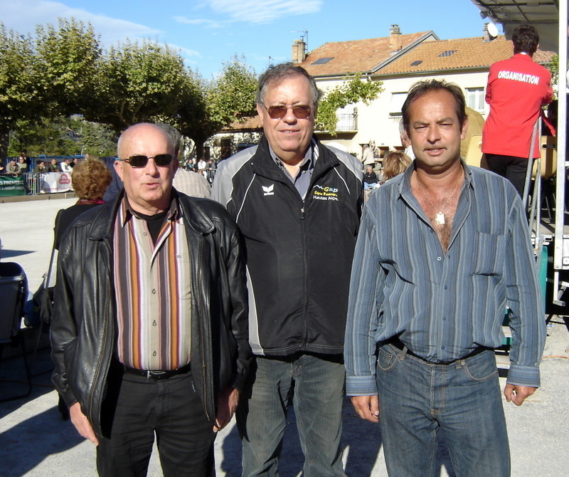 Lacroix Louis "Blue" demi-finaliste au National Triplette Pétanque à Laragne