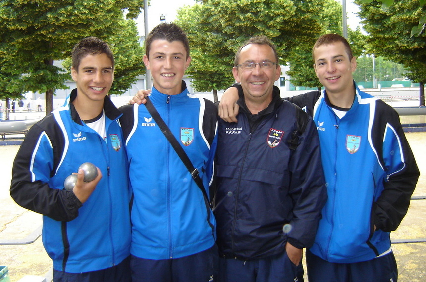 Qualificatif Lique PACA : Kévin BAVIERA, Nicolas ABELFO et Axel GALLAND au France