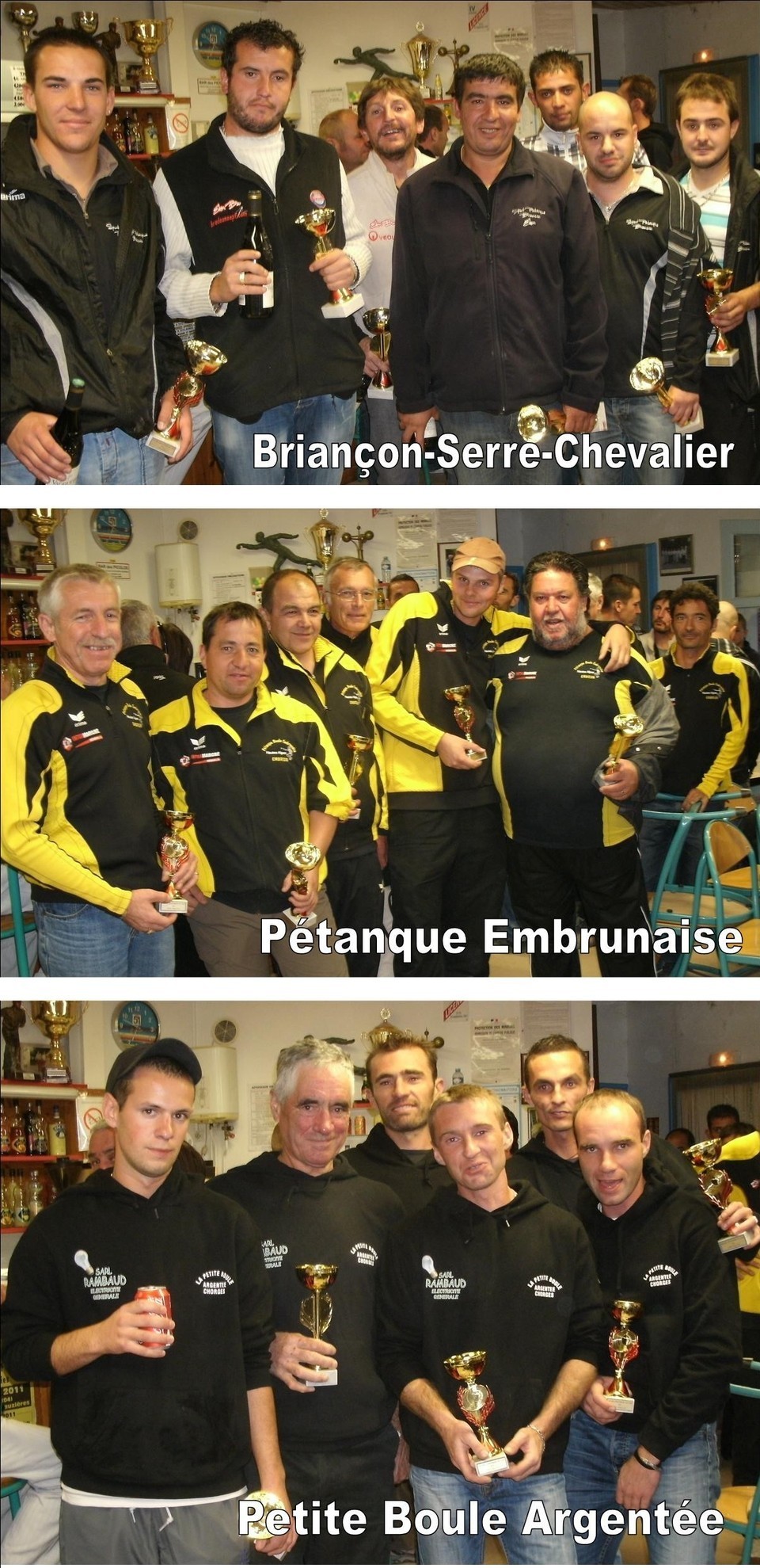 Le Gap Alpes Pétanque Hautes-Alpes Champion Départemental des Clubs séniors ! Le Gap Alpes Pétanque Hautes-Alpes Champion Départemental des Clubs séniors !