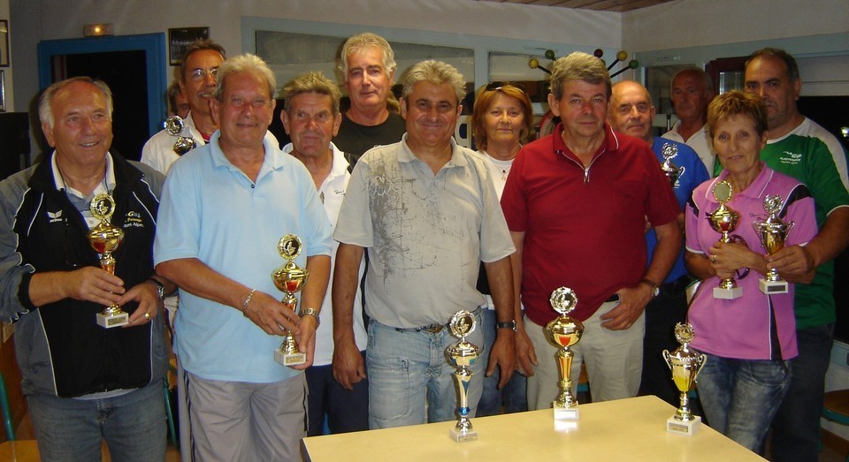 Championnat des Vétérans 2011, le Gap Alpes Pétanque vainqueur pour la 3ème année consécutive...