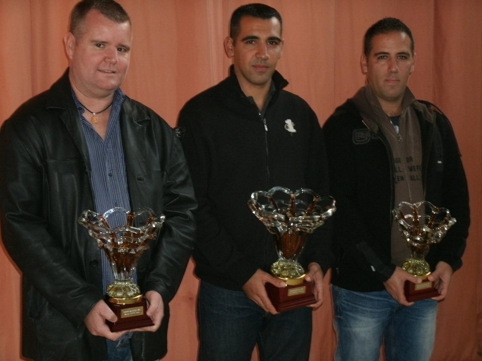 Loïc CEYTE (2ème), Anthony KERFAH (1er) et Fabrice ROUVIN (3ème) Loïc CEYTE (2ème), Anthony KERFAH (1er) et Fabrice ROUVIN (3ème)