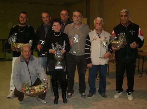 Gagnants et finalistes du Concours A avec Brigitte PROVENSAL (la fille de Fernand ALBARACINE) Gagnants et finalistes du Concours A avec Brigitte PROVENSAL (la fille de Fernand ALBARACINE)
