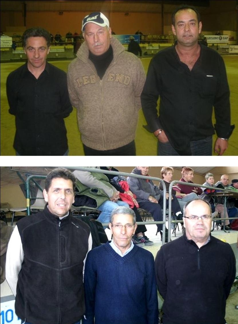 Superbe finale où les joueurs ont tout donné et la victoire est revenue aux locaux sur un coup de dés lors de la dernière mène. Bravo à tous (Photos : vainqueurs et finalistes) Superbe finale où les joueurs ont tout donné et la victoire est revenue aux locaux sur un coup de dés lors de la dernière mène. Bravo à tous (Photos : vainqueurs et finalistes)