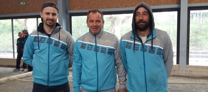 CHAMPIONS PETANQUE TRIPLETTE PROMOTION 2019 SERVEL Rémi - SANTOS Paulo - RAMBAUD Daniel CHAMPIONS PETANQUE TRIPLETTE PROMOTION 2019 SERVEL Rémi - SANTOS Paulo - RAMBAUD Daniel