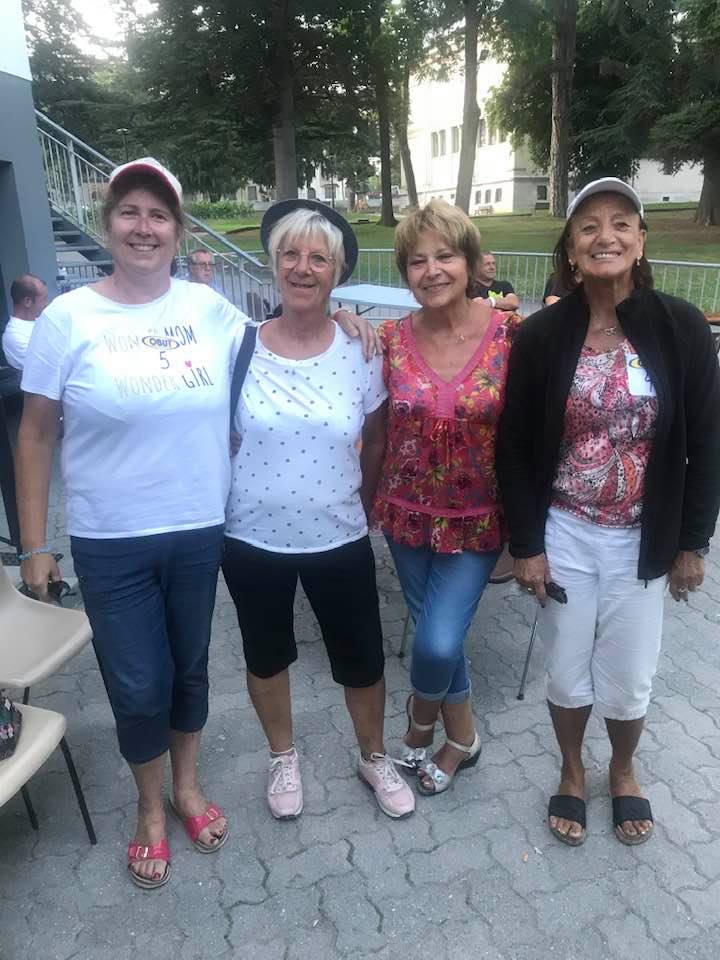 LES EQUIPES : CHABRE Valérie - GARNIER Martine et PISTONO Maryse - LAGIER Hélène LES EQUIPES : CHABRE Valérie - GARNIER Martine et PISTONO Maryse - LAGIER Hélène