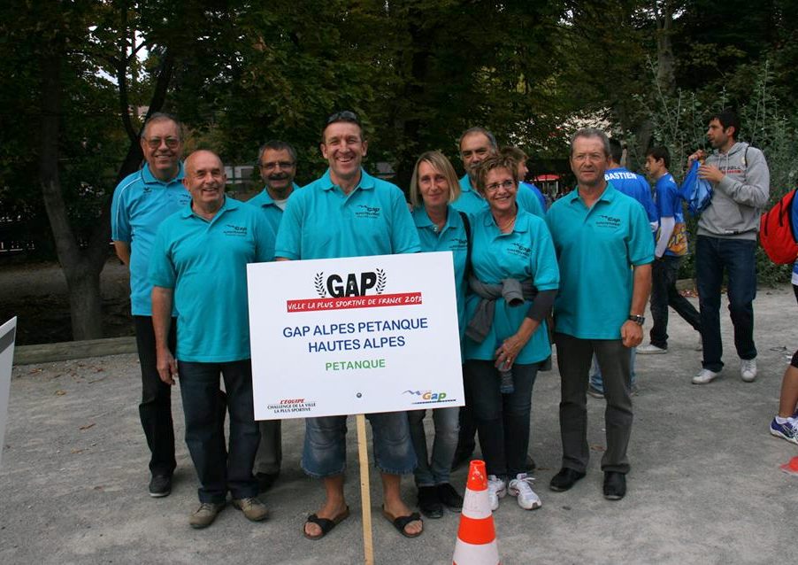 le GAPHA present lors de la remise du trophee GAP ville la plus sportive de france 2013 du VENDREDI 28 SEPTEMBRE 2013