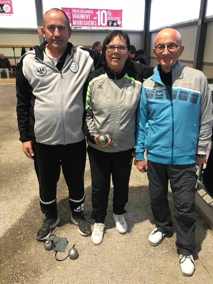 CHAMPIONNAT DEPARTEMENTAL TRIPLETTE PETANQUE MELEE GENERALE