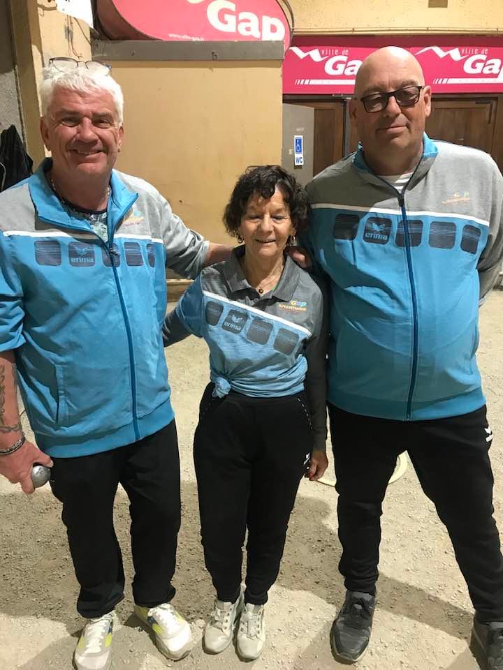 Equipe GAPHA : NURISSO Bernard - MANENTI Ghislaine et BERTHELIER Philippe
