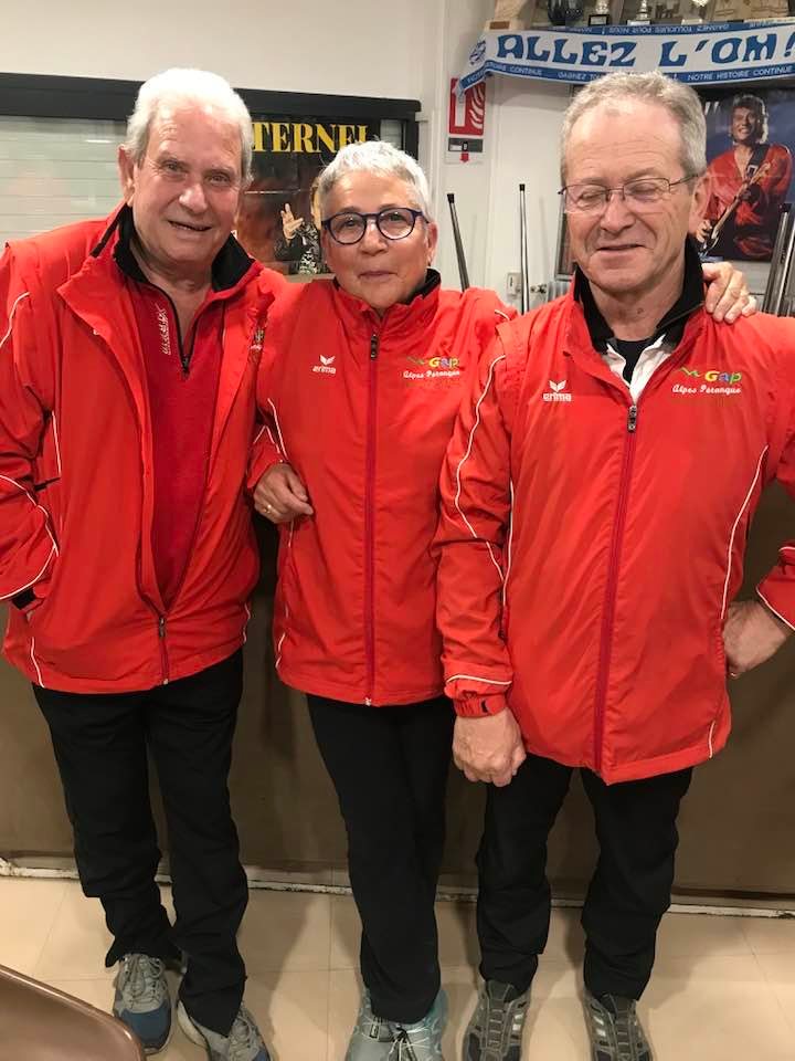 Equipe GAPHA : LIBRIZZI mimi - GALERA Paulette et GALERA Claude Equipe GAPHA : LIBRIZZI mimi - GALERA Paulette et GALERA Claude