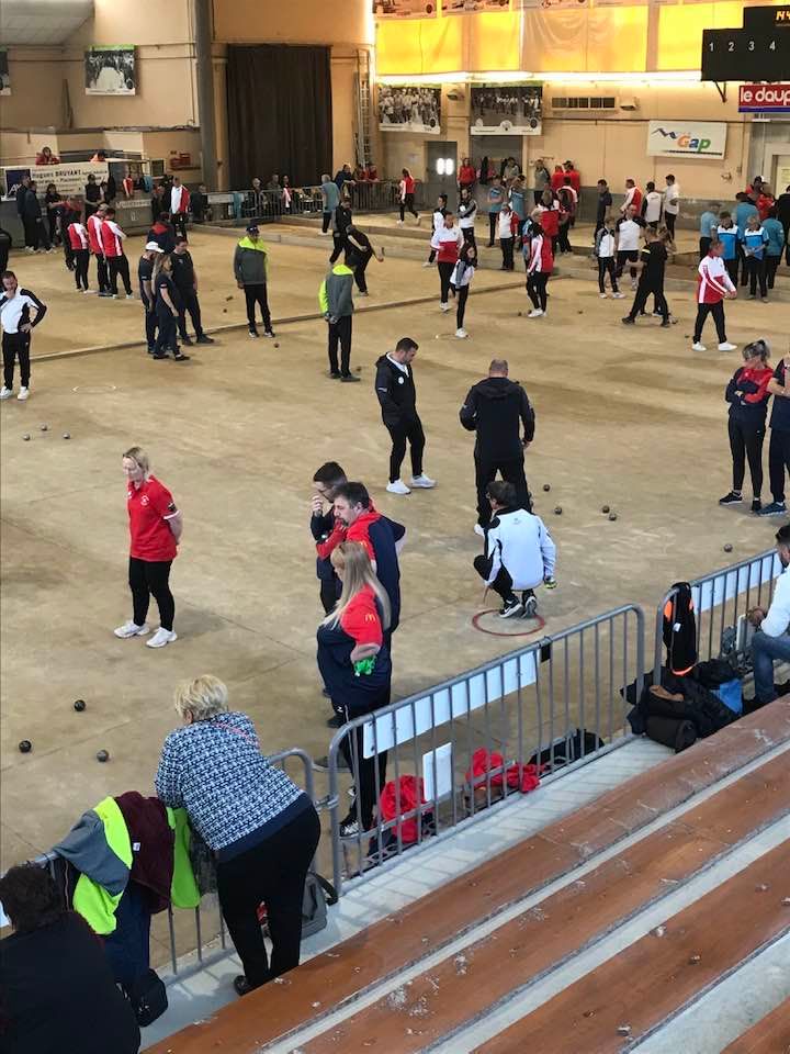 225 joueurs pour ce championnat Départemental Pétanque Triplette Mixte
