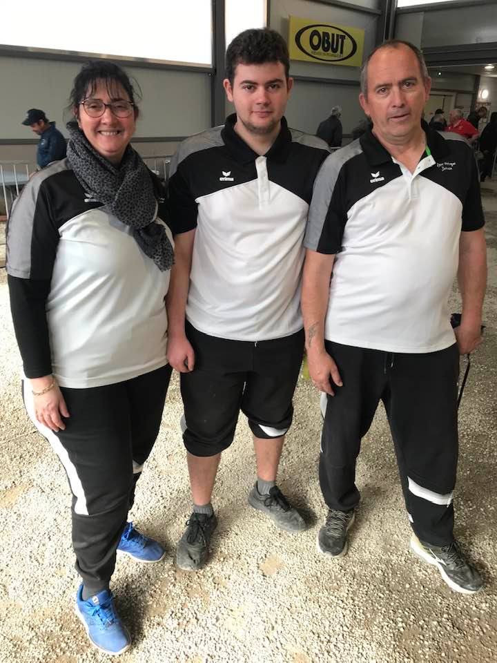 Equipe CB BRIANCON : ROLLAND Véronique - BREMOND Théo et BREMOND Gilles