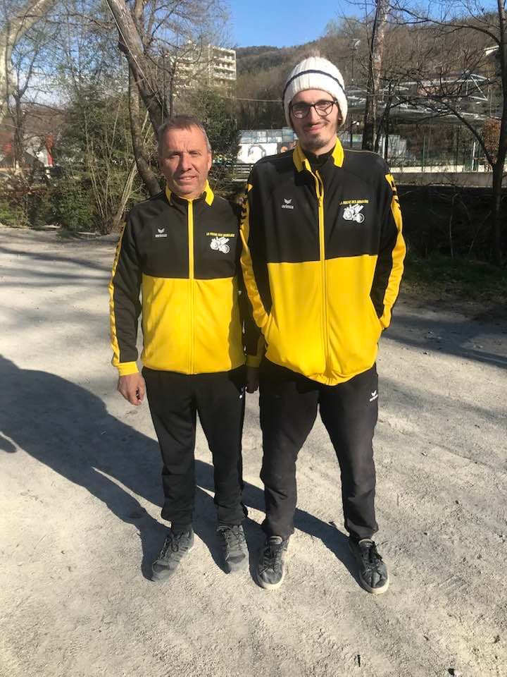 Thierry SOUCHE et Loïc TRAMONTANO du club Robert MILLON de la Roche des Arnauds Thierry SOUCHE et Loïc TRAMONTANO du club Robert MILLON de la Roche des Arnauds