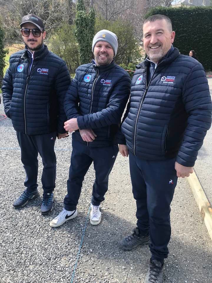 Equipe du CERCLE GAP :LEPART Fabien- BERTRAND Sébastien et Ilir KUQI