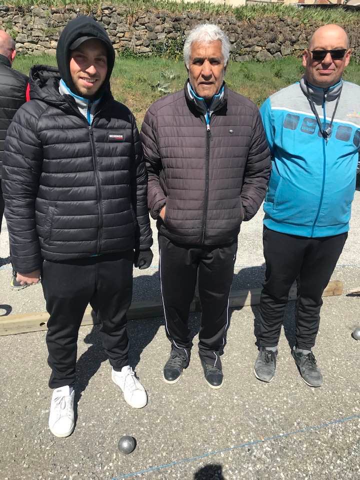 QUALIFICATIF PETANQUE TRIPLETTE HOMME ET FEMME A PELLEAUTIER
