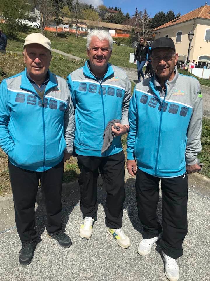 Equipe du GAPHA : GIGMES Marc- NURISSO Bernard et Salvatore BARBARA