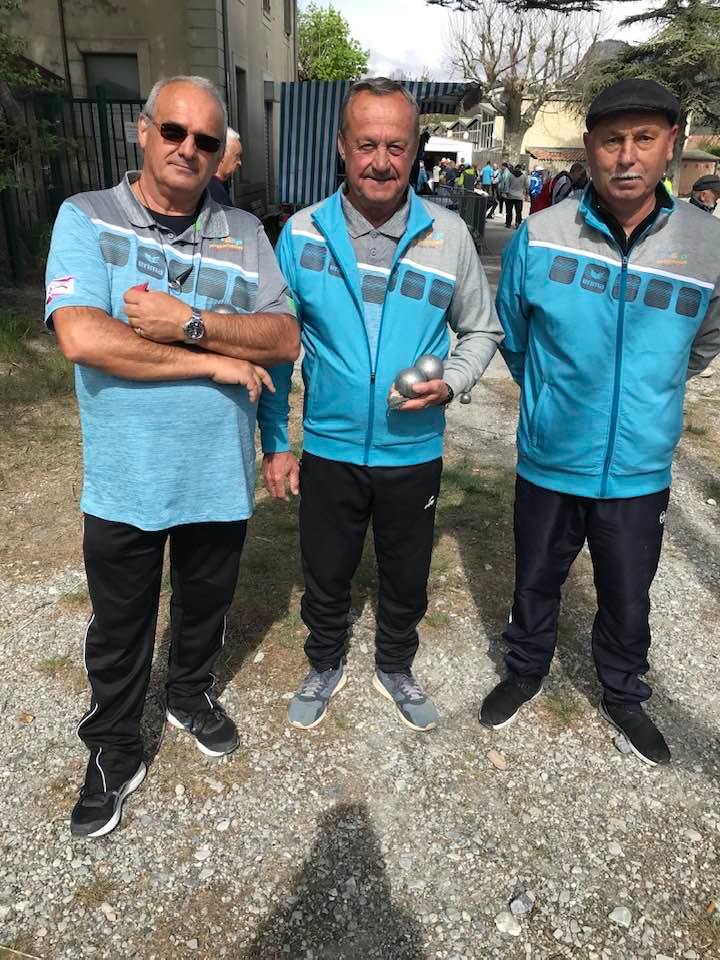 Equipe du GAPHA : Alain BINI- Jean-Claude SERVEL et Gino FERRARI