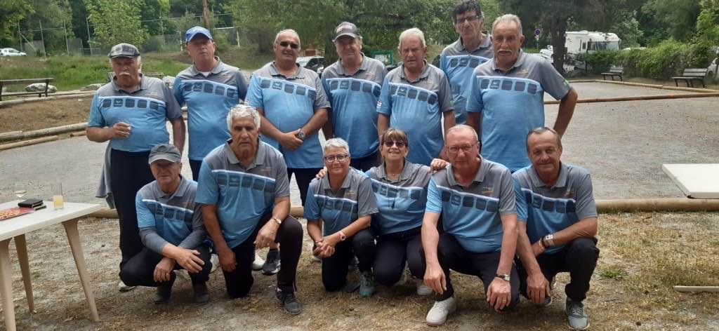 les deux équipes gapençaises réunies lors de leur face à face en demi-finale..