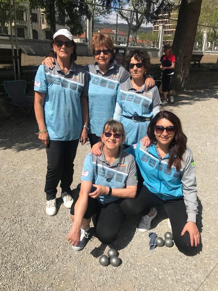 FEMININ : Equipe du GAPHA1 emmenée par Maryse PISTONO qui termine 1ère de son groupe et donc est qualifiée pour les 1/2 finales à venir FEMININ : Equipe du GAPHA1 emmenée par Maryse PISTONO qui termine 1ère de son groupe et donc est qualifiée pour les 1/2 finales à venir