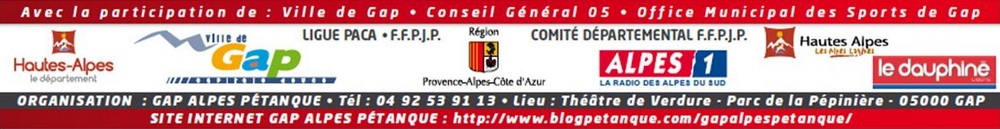 41 EME CRITERIUM DE LA VILLE DE GAP 41 EME CRITERIUM DE LA VILLE DE GAP