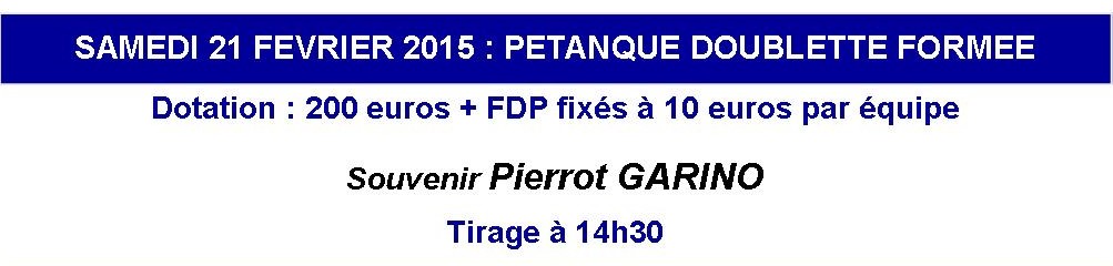 Deux week-ends de boules sous le boulodrome couvert de la Blache Deux week-ends de boules sous le boulodrome couvert de la Blache