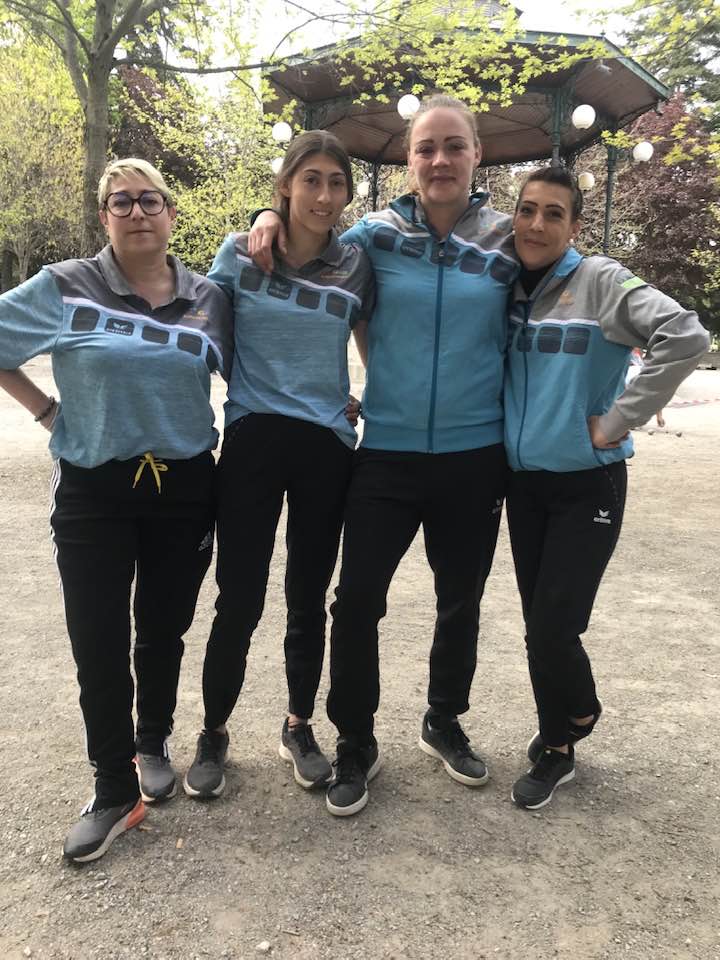 L'équipe du GAPHA2 : Valérie - Marina - Julie et Mélyssa ..
