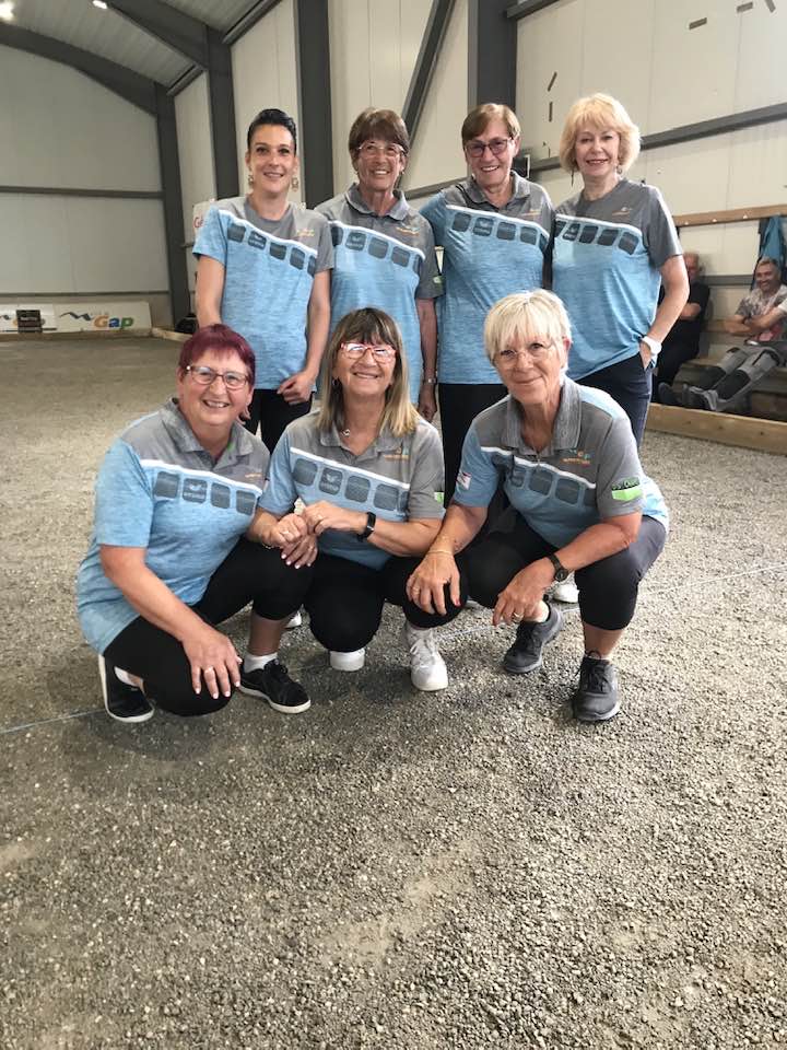 L'équipe du GAP ALPES PETANQUE HAUTES-ALPES