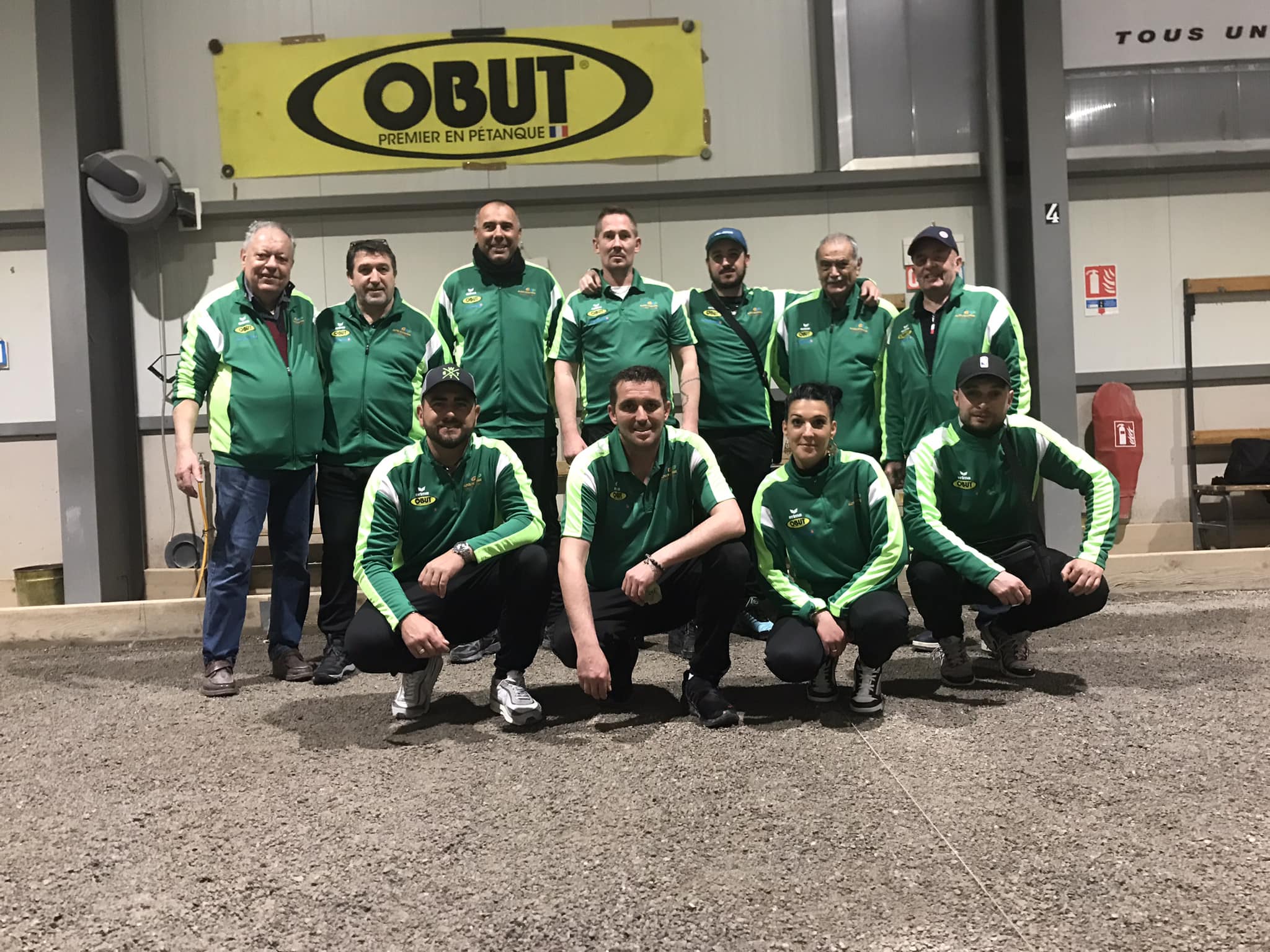 L'EQUIPE VAINQUEUR DU TOUR PRECEDENT CONTRE ROSANS