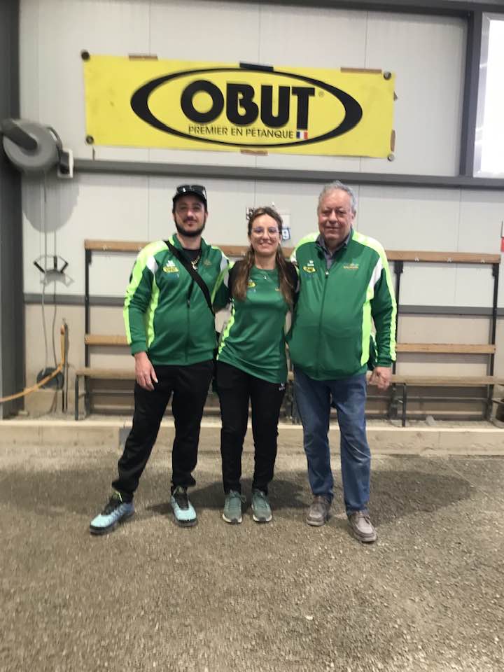 CHAMPIONNAT DE FRANCE PETANQUE DOUBLETTE MIXTE .. NOUS ARRIVONS ..