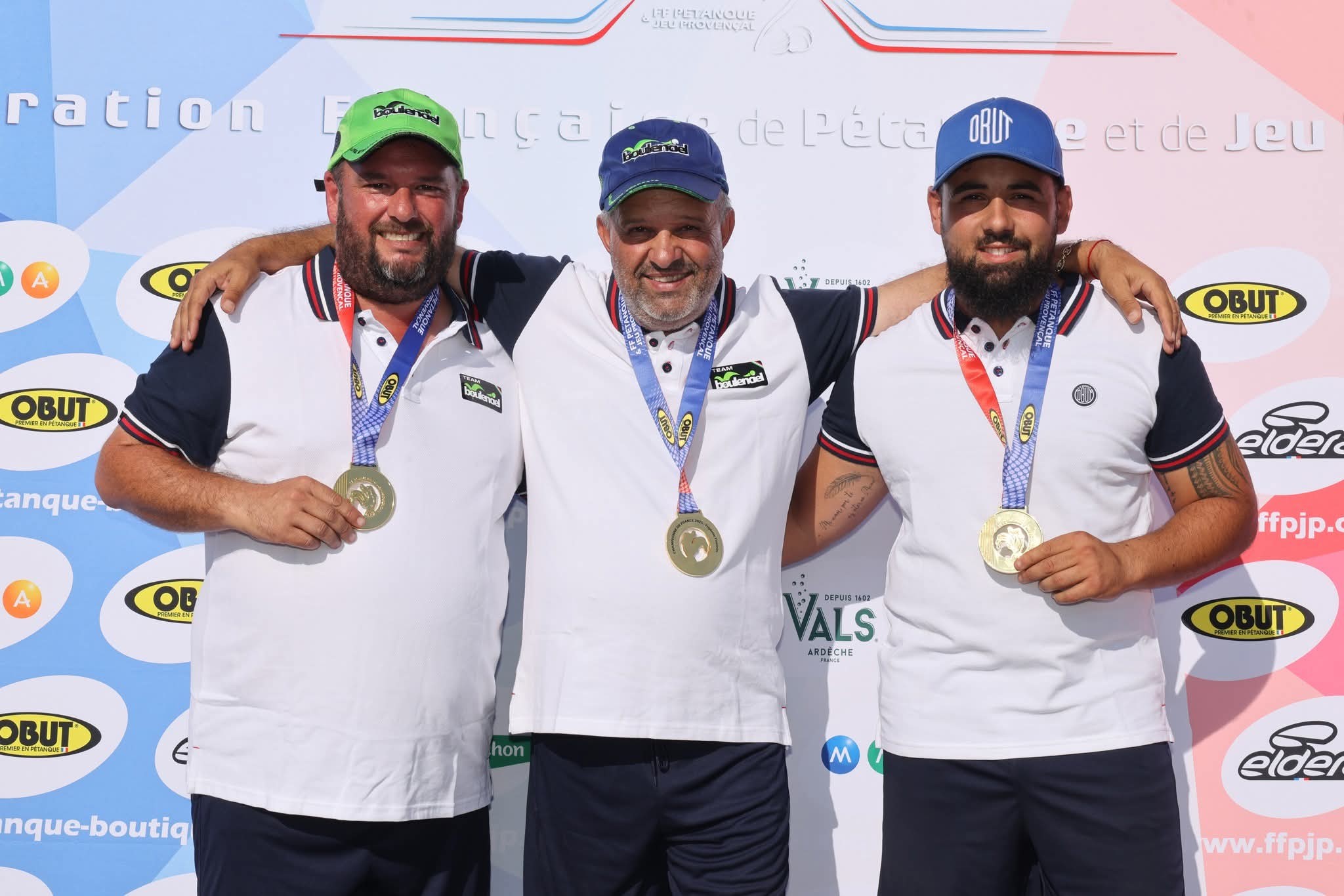COUPE DE FRANCE, 1er TOUR REGIONAL : Ce sera LA CRAU et ses champions Henri LACROIX, Laurent MATRAGLIA, David DOERR ...