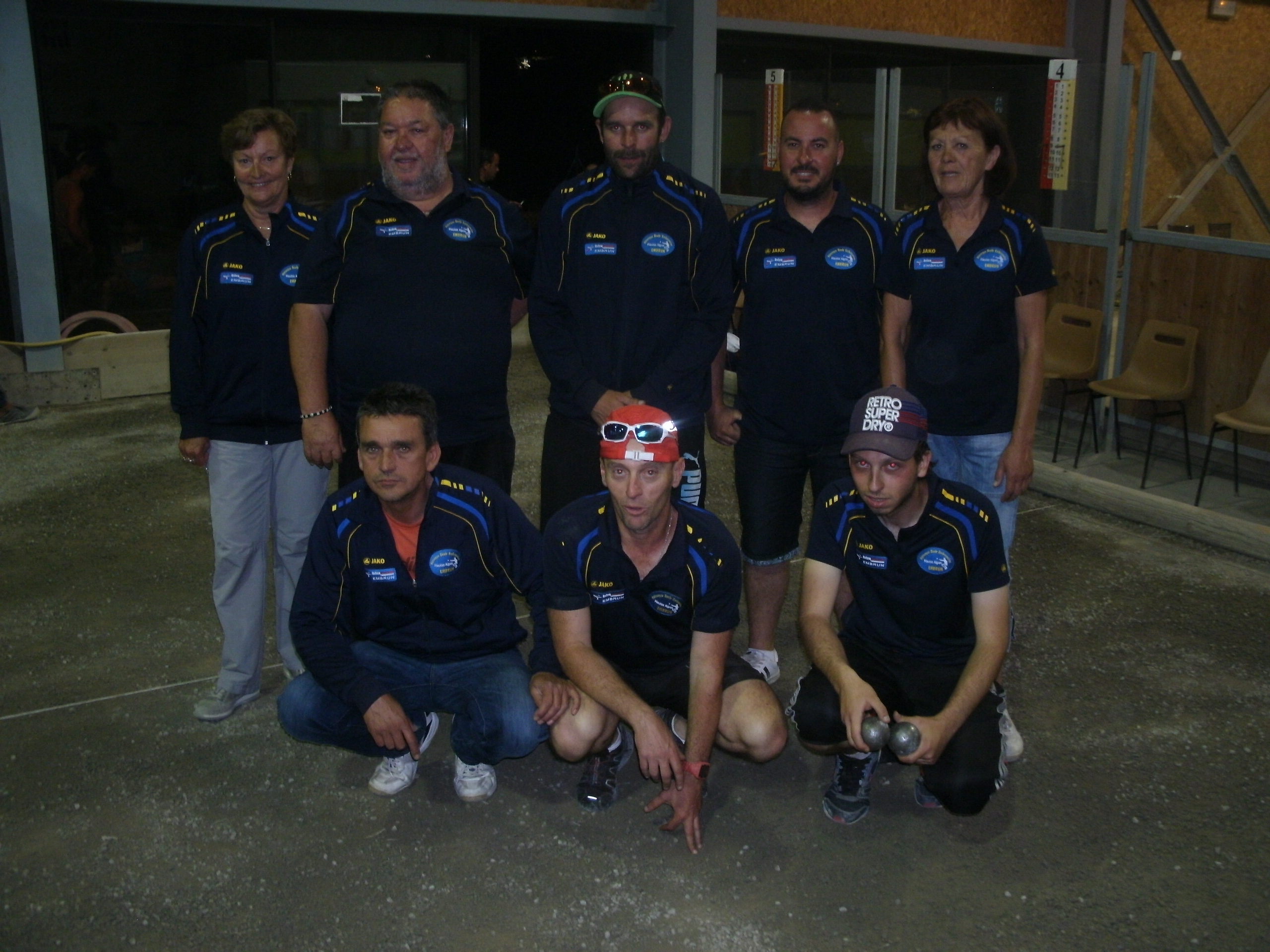 l'équipe d'EMBRUN, victorieuse l'équipe d'EMBRUN, victorieuse