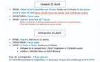 QUALIFICATIF DEPARTEMENTAL PETANQUE DOUBLETTE HOMME les SAMEDI 25 et DIMANCHE 26 AVRIL à BRIANCON