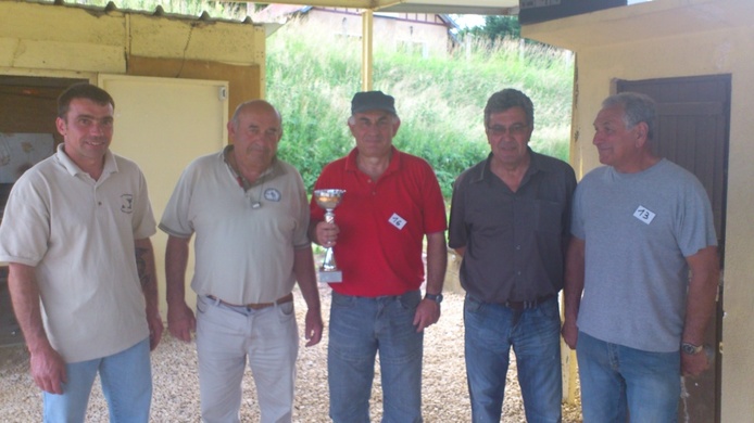 RESULTAT CONCOURS VETERAN EN DOUBLETTE A CUFFY MERCREDI 12 JUIN RESULTAT CONCOURS VETERAN EN DOUBLETTE A CUFFY MERCREDI 12 JUIN