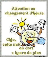 changement d'heure changement d'heure