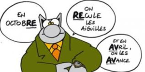 changement d'heure