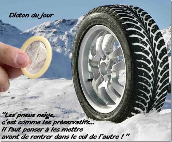 L'HIVER arrive : Conseil ... Très important...