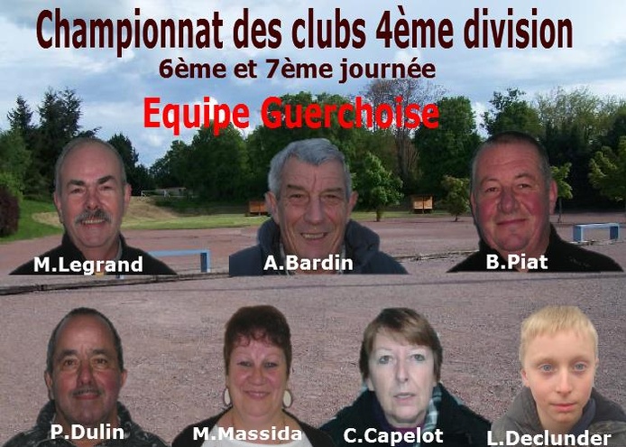 championnat des clubs 4èmè division