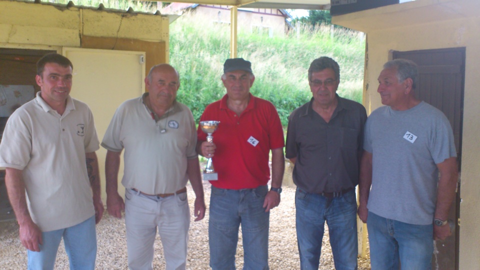 RESULTAT CONCOURS VETERAN EN DOUBLETTE A CUFFY MERCREDI 12 JUIN RESULTAT CONCOURS VETERAN EN DOUBLETTE A CUFFY MERCREDI 12 JUIN